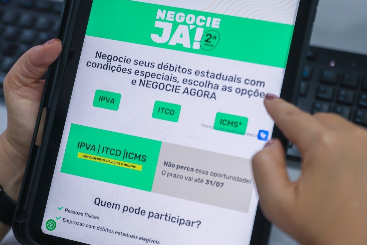 Contribuintes têm até 31 de julho para negociar débitos pelo Negocie Já II
