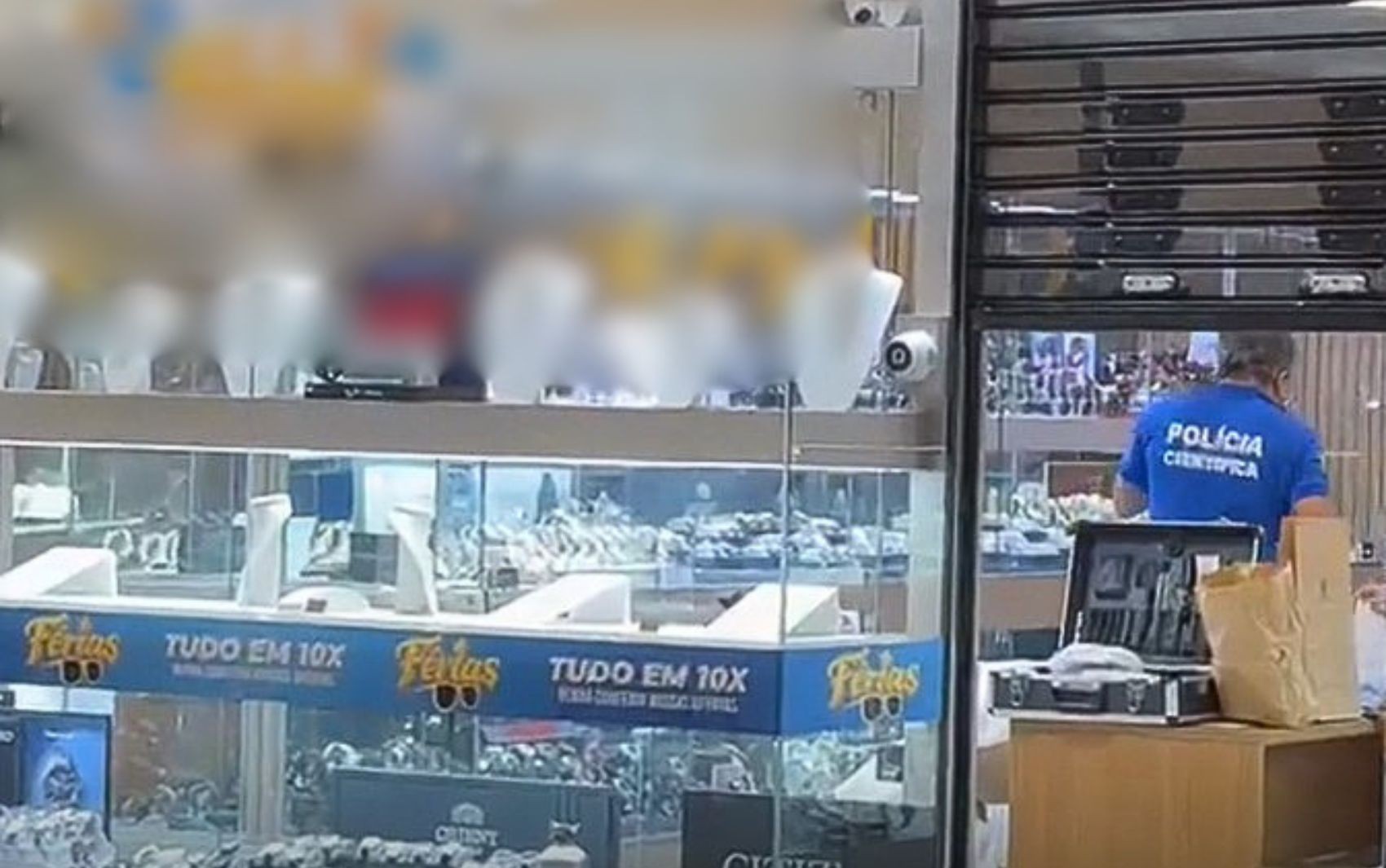 Joalheria dentro de shopping é furtada e prejuízo chega a R$ 400 mil