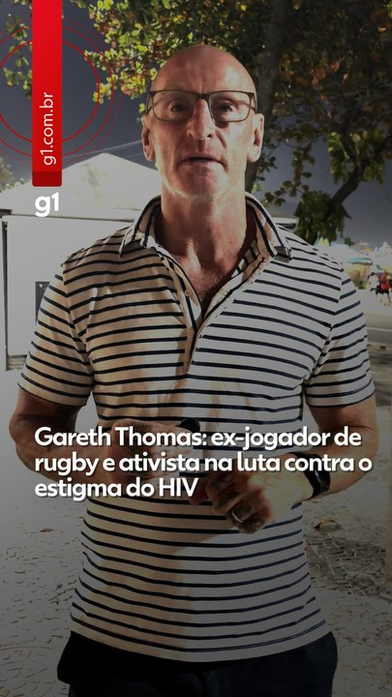 'Escalo montanhas, corro maratonas e participo de provas de Ironman', diz ex-jogador de rugby e ativista Gareth Thomas que vive com o HIV