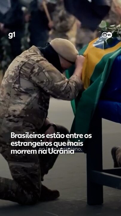 Brasileiros estão entre os estrangeiros que mais morrem na guerra na Ucrânia