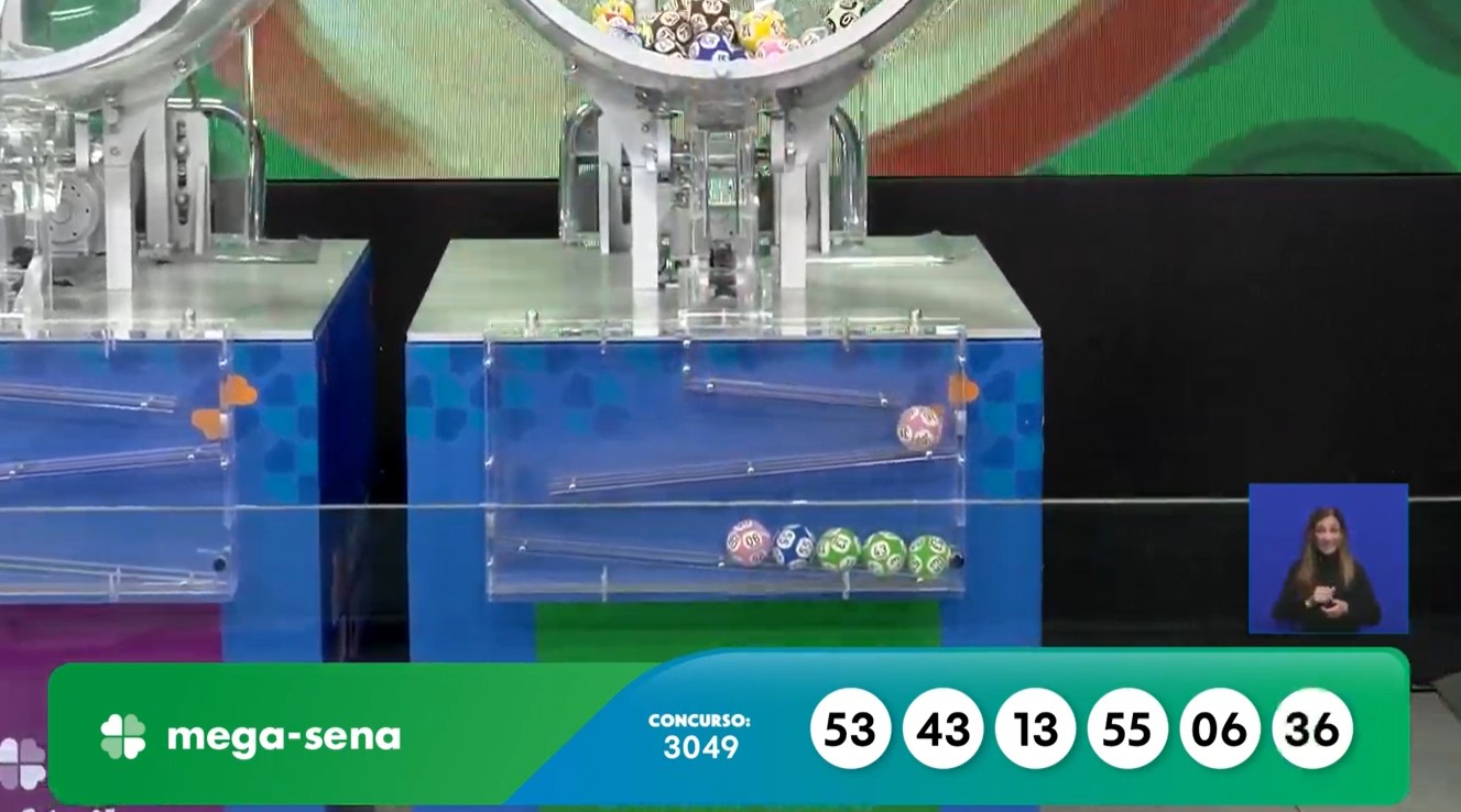 Mega-Sena 3049 acumula e prêmio vai a R$ 25 milhões; veja os números sorteados
