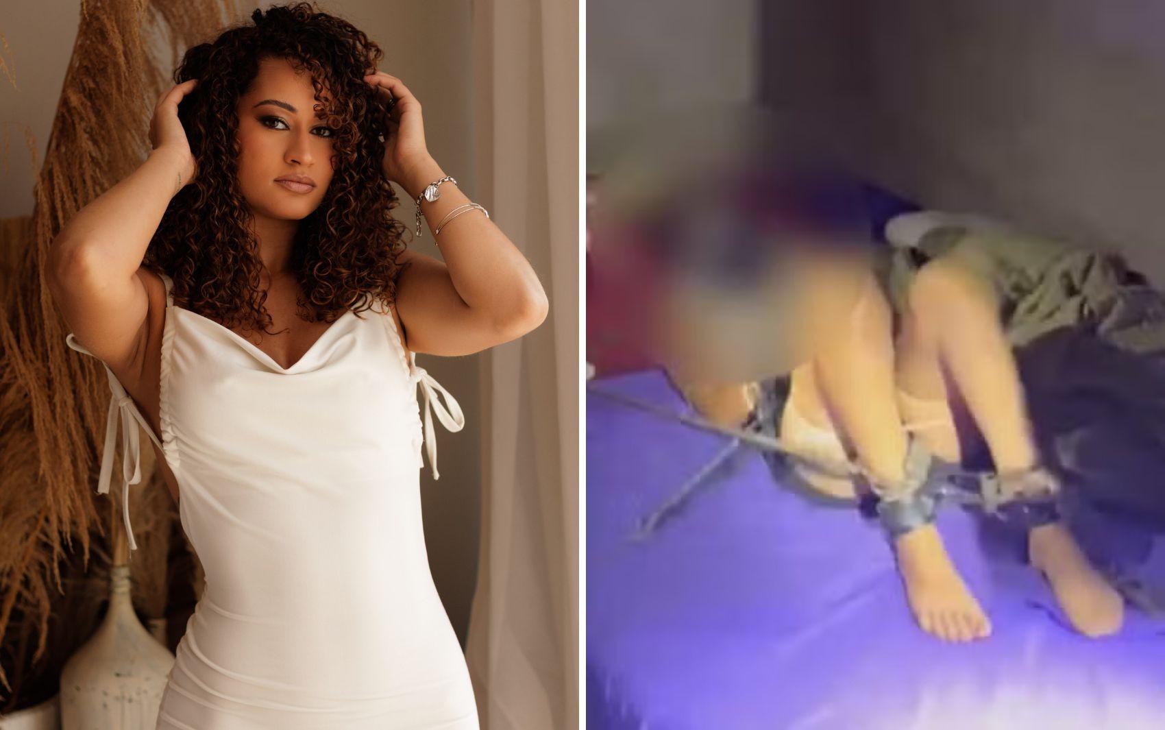 Jovem que foi sequestrada e acorrentada pelo ex conta que ficou dias sem poder ver nada: ‘Deus me deu a segunda chance’