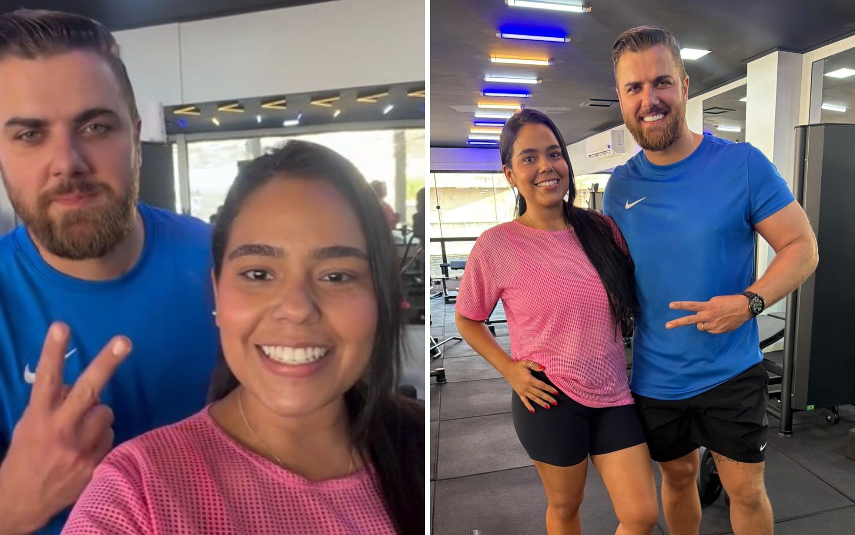 Zé Neto, da dupla com Cristiano, aparece de surpresa em academia de Goiás e chama a atenção de alunos