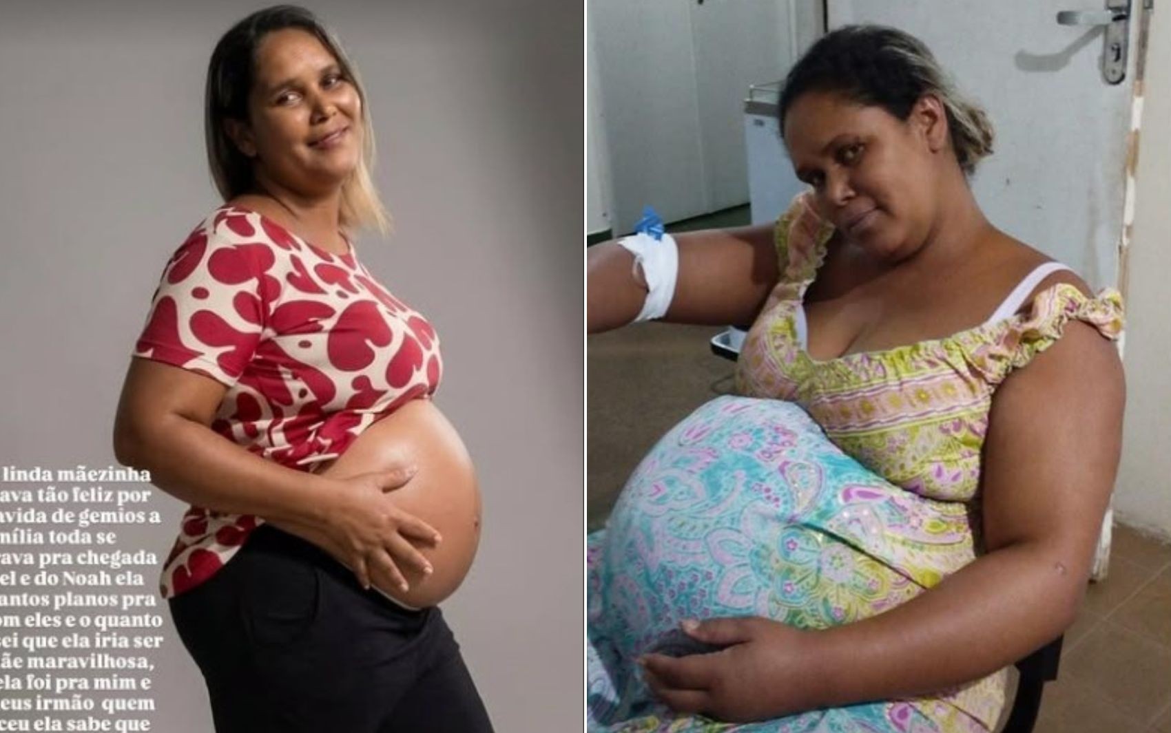 Grávida de gêmeos morre após passar mal e ser levada a hospital